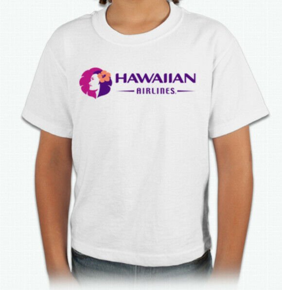 Hawaiian Airlines airplane pilot t-shirt