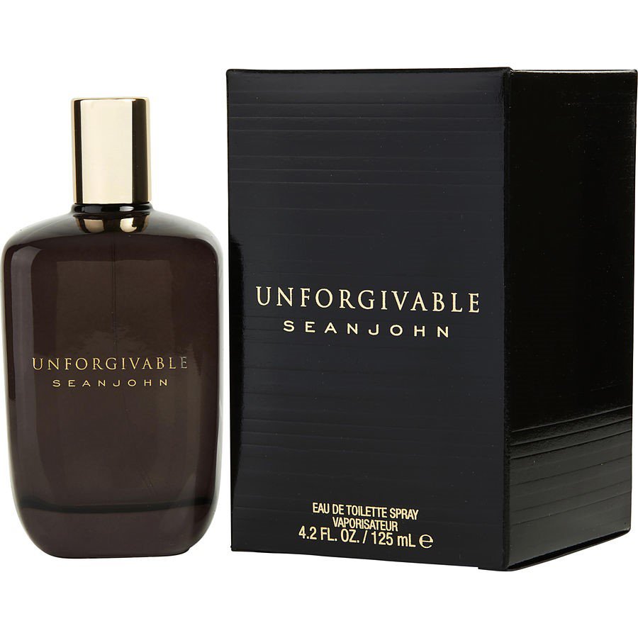 Sean John Unforgivable Eau De Toilette Spray for Men - 4.2oz/125/.ml