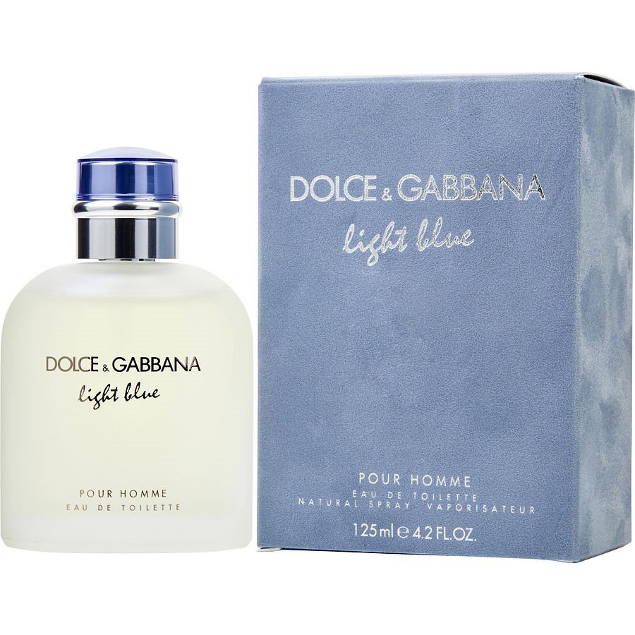 Dolce & Gabbana Light Blue Cologne for Men - 4.2oz/125ml