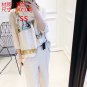 Double C printing street fashion silk scarf