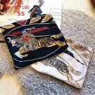 Elegant fashion street brand silk scarf 2 colors