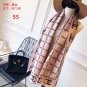 gucciDouble C fashion retro printed silk scarf 3 colors