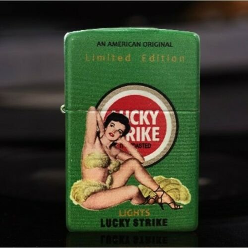 LUCKY STRIKE ZIPPO PIN-UP girl in green 超激安特価 - dcsh.xoc.uam.mx