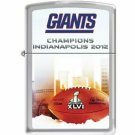 Rare 2012 New York Giants Superbowl Zippo Lighter Free Shipping
