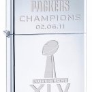 Retired Super Bowl Champions XLV Green Bay Packers Zippo Lighter Free Shipping Retired Super Bowl Champions XLV Green Bay Packers Zippo Lighter Free Shipping