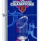 Rare Retired Zippo Lighter 2012 World Series San Francisco Giants Free Shipping