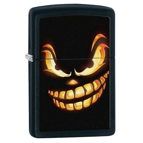 Retired 2013 Scary Jack O Lantern Halloween Zippo Lighter Free Shipping