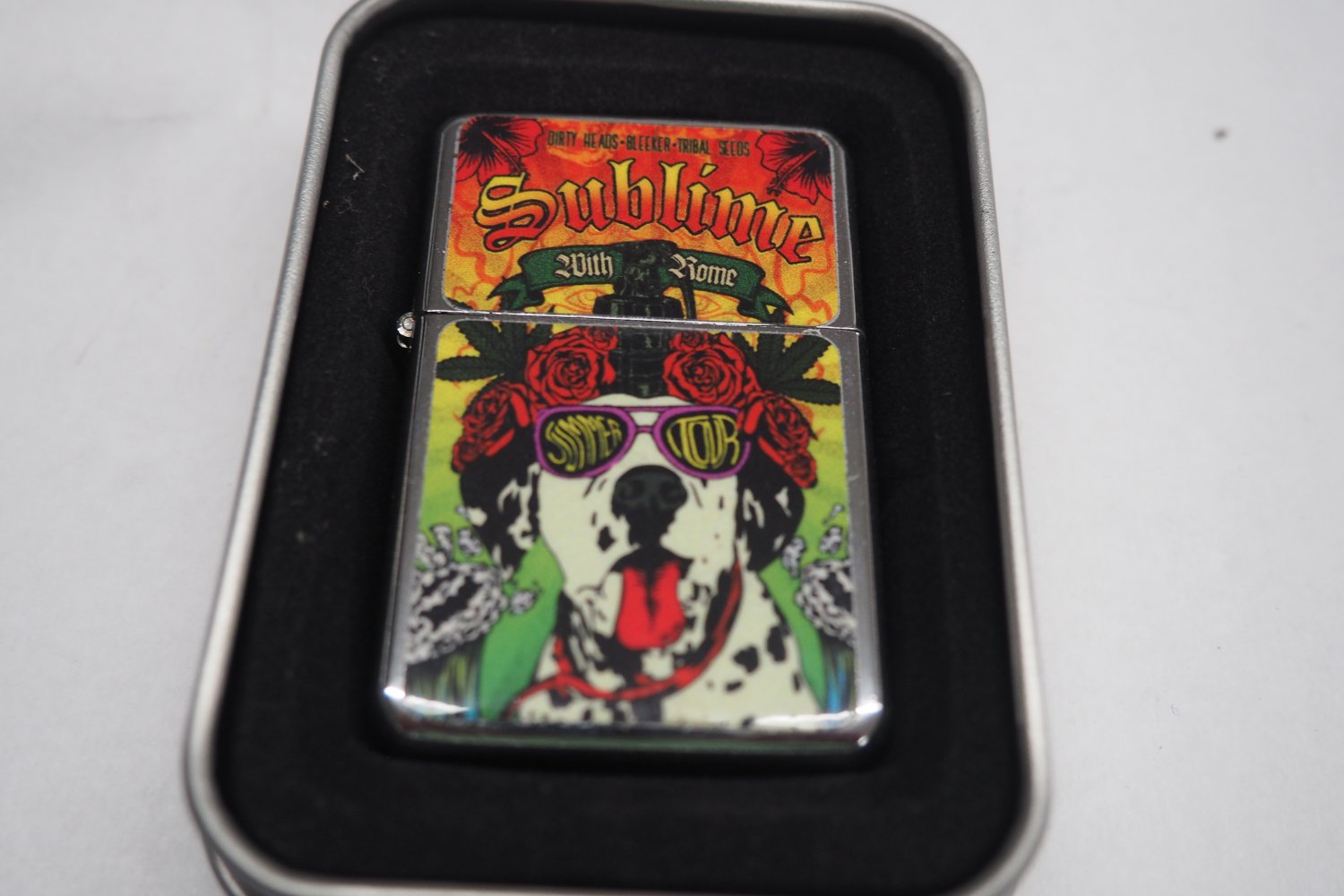 Sublime Lighter W/Fitted Dual Torch Butane Insert Free Shipping