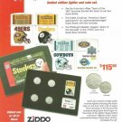 Rare Retired Pittsburgh Steelers Superbowl Zippo Lighter & Coin Set #13/3000 Free Shipping