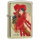 Retired Olivia Buckskin Zippo Lighter With Zippo Butane Torch Insert