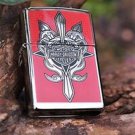 Stunning Harley Davidson Zippo Lighter W/Fitted Zippo Butane Insert