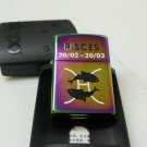 Retired Spectrum Pisces Zippo Lighter W/Fitted Butane Torch Insert