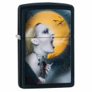 Cool Vampiress Moon ZIPPO LIGHTER W/Fitted Zippo Butane Torch Insert Cool Vampiress Moon ZIPPO LIGHTER W/Fitted Zippo Butane Torch Insert