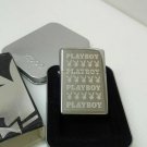 Classic Playboy Monogram Zippo Lighter W/Fitted Butane Torch Insert