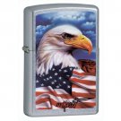 Retired Patriotic Mazzi Eagle & Flag Zippo Lighter Free Shipping Retired Patriotic Mazzi Eagle & Flag Zippo Lighter Free Shipping