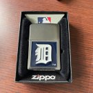 Zippo Lighter: Rare Retired 2015 Detroit Tigers MLB Enameled Emblem Free Shipping
