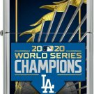 2020 Los Angeles Dodgers World Series Champions High Polish Chrome Zippo Lighter Free U.S. Shipping