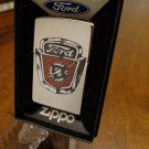 Sweet Ford Shield Grill Polished Chrome Zippo Lighter Free U.S. Shipping Sweet Ford Shield Grill Polished Chrome Zippo Lighter Free U.S. Shipping