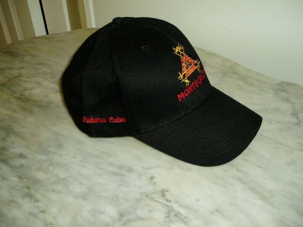LIMITED EDITION MONTECRISTO EMBROIDERED BALL CAP FREE U.S. SHIPPING