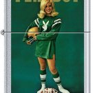 Playboy September 1967 Cover Satin Chrome Zippo Lighter Free U.S. Shipping