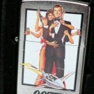 Sweet James Bond 007 Bond Girl & Airplane Zippo Lighter Free U.S. Shipping