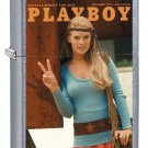 Playboy September 1970 Cover Street Chrome Zippo Lighter Free U.S. Shipping