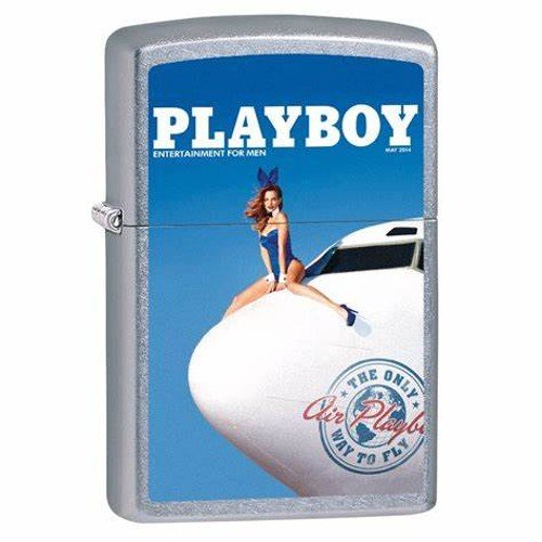 Playboy May 2014 Cover Street Chrome Zippo Lighter Free U.S. Shipping