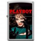 Playboy February 1987 Cover Satin Chrome Zippo Lighter Free U.S. Shipping Playboy February 1987 Cover Satin Chrome Zippo Lighter Free U.S. Shipping