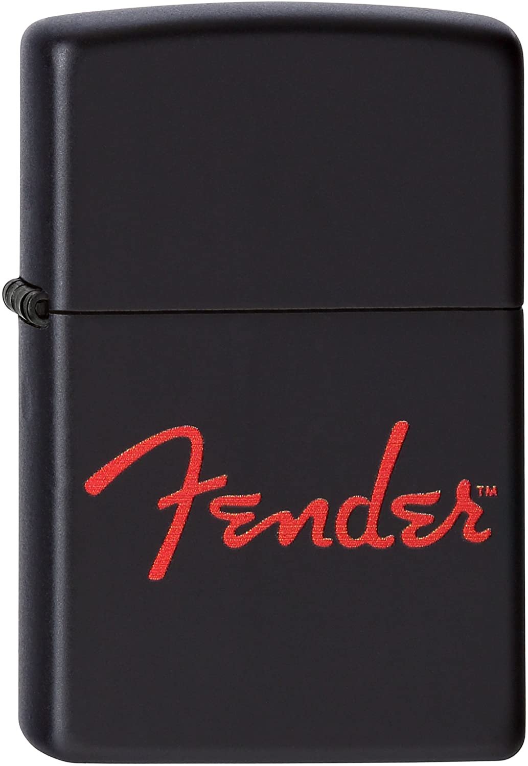 Retired Black Matte Fender Guitars Logo Zippo Lighter Free U.S. Shipping