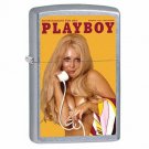 Playboy October 1969 Cover Satin Chrome Zippo Lighter Free U.S. Shipping
