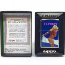 Playboy March 1975 Cover Satin Chrome Zippo Lighter Free U.S. Shipping