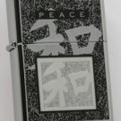 Rare Retired 2009 Chinese Peace Symbol Emblem Zippo Lighter Free U.S. Shipping