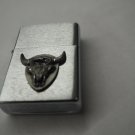 Rare Retired 2000 Bull Skull Emblem Zippo Lighter Free U.S. Shipping Rare Retired 2000 Bull Skull Emblem Zippo Lighter Free U.S. Shipping