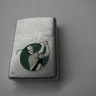 Rare 1992 Collectable Golfer Zippo Lighter Free U.S. Shipping