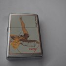 Rare 2002 Collectable Petty Pin Up "Lazy Lady" Zippo Lighter Free U.S. Shipping
