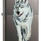 Retired Black Ice Wolf Zippo Lighter Free U.S. Shipping Retired Black Ice Wolf Zippo Lighter Free U.S. Shipping