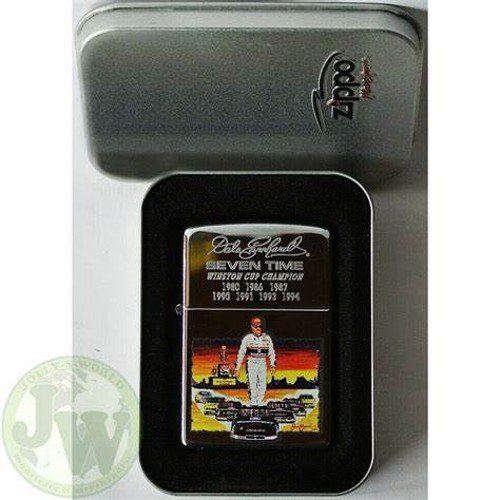 Rare 2005 New Sam Bass Design Dale Earnhardt Zippo Lighter 7 Time Champion Free U.S. Shipping