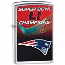 Sweet Rare Retired New England Patriots SUPERBOWL Zippo Lighter Free U.S. Shipping
