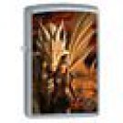 Zippo Lighter: Anne Stokes Girl with Dragon - Street Chrome Free U.S. Shipping