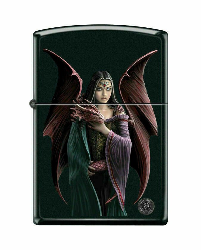 Anne Stokes Winged Gothic Woman ZIPPO LIGHTER Free U.S. Shipping