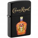Zippo Lighter: Crown Royal Logo and Bottle - Black Matte FREE U.S Shipping Zippo Lighter: Crown Royal Logo and Bottle - Black Matte FREE U.S Shipping