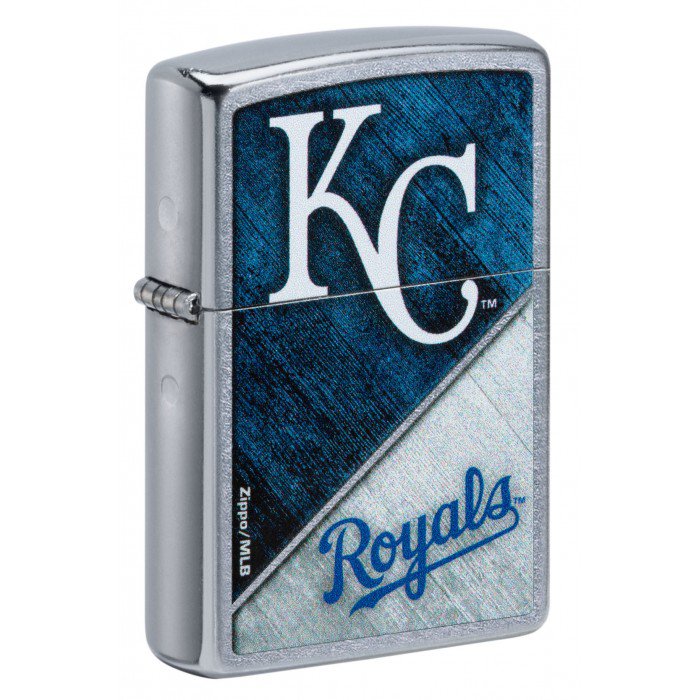 Zippo Lighter: MLB Baseball, Kansas City Royals - Street Chrome  FREE U.S Shipping