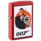 Zippo Lighter: James Bond 007, You Only Live Twice - Red Matte   FREE U.S Shipping