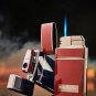 Rocky Patel Classy Blue H. E. SINGLE FLAME LIGHTER Lifetime Warranty
