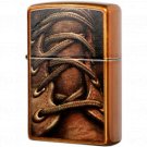 Retired Boot Laces Toffee Finish Zippo Lighter Free U.S Shipping Retired Boot Laces Toffee Finish Zippo Lighter Free U.S Shipping