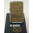 Sweet Antique Brass Stamped Zippo Logo Zippo Lighter Free U.S Shipping Sweet Antique Brass Stamped Zippo Logo Zippo Lighter Free U.S Shipping