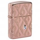 Luxury Diamond Pattern Multi Cut Armor Rose Gold Zippo Lighter Free U.S Shipping Luxury Diamond Pattern Multi Cut Armor Rose Gold Zippo Lighter Free U.S Shipping