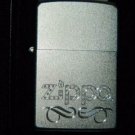 Sweet Retired Etched Zippo Stamped Zippo Lighter  FREE U.S Shipping