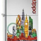 Zippo Lighter: Fusion London - High Polish Finish Free U.S Shipping