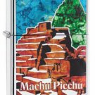 Rare Retired Machu Picchu Peru Fusion Zippo Lighter Free U.S Shipping